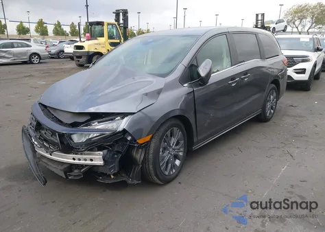 2025 Honda Odyssey Touring from USA, damaged, VIN 5FNRL6H88SB068210